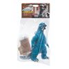 Image 1 : GODZILLA w/ Shimizu Building Marmit Vinyl Figure in Original Carded Bag wt Accessory (Blue)