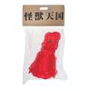 Image 1 : HEDORAH Marmit Vinyl Figure in Original Carded Bag (Big Candy Container - Clear Red)