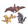 Image 1 : Toy Vault Plush Figures GODZILLA/RODAN/KING GHIDORAH Set of 3 w/tags