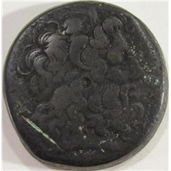 Ancient Greek Ptolemaic Bronze Coin, Kingdom of