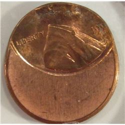 Off Center 1999 Lincoln Cent Error Coin