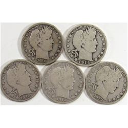 1910-S, 1914-S, 1912-D, 1912, 1912-S