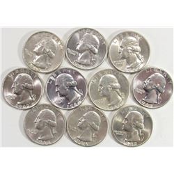 10- Washington Qtrs, Mixed Dates