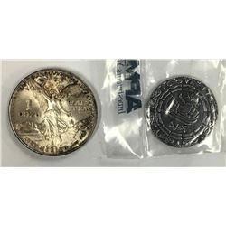1983 1ozt .999 LIBERTAD; HALF TROY OUNCE