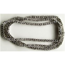 BEAUTIFUL STERLING 7" BRACELET W/ CLASP