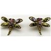 Image 3 : MATHCING SET OF DRAGONFLY NECKLACE AND