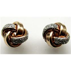 BEAUTIFUL PAIR OF STERLING EARRINGS