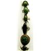 Image 1 : 6-ANTIQUE STERLING RINGS WITH POSSIBLE JADE