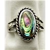Image 2 : SET OF MEXICO STERLING SHEASHELL/ABILONE RING &