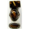 Image 1 : 3-MEN/WOMENS TIGER EYE RINGS