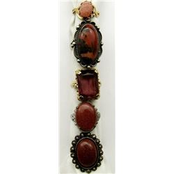 5-STERLING BLING RINGS WITH GORGEOUS DEEP