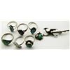 Image 1 : NAVAJO STERLING WOMEN'S RING LOT