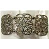 Image 1 : Modern Stretch Silver Tone Bracelet