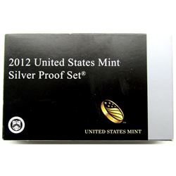 2012 U.S. MINT SILVER PROOF SET