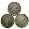 Image 2 : 3 - CIRC OR BETTER SILVER DOLLARS;