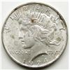 Image 1 : 1924 PEACE DOLLAR AU
