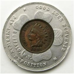1901 INDIAN CENT LUCKY PENNY