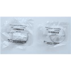 2-2006 AMERICAN SILVER EAGLES