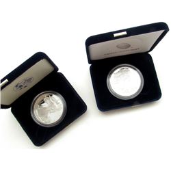1999 & 2014 PROOF AMERICAN SILVER EAGLE