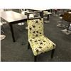 Image 1 : NATHAN ANTHONY AARON PATTERNED SIDE CHAIR
