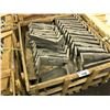Image 2 : GREY EXTERIOR WALL INTERLOCKING CORNER TILES, APPROX. 160 PIECES ON PALLET