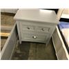Image 2 : MAGNUSSEN GRAYLYN GREY SINGLE BED FRAME WITH MATCHING ILLUMINATED NIGHT STAND