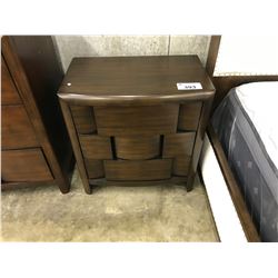 2 MAGNUSSEN MARYLAND CHESTNUT 3 DRAWER MATCHING NIGHT STANDS