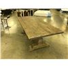 Image 2 : DURHAM TRADITIONAL PINE 86" DINING ROOM TABLE
