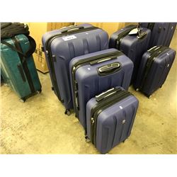 PURPLE SET OF 3 PIECE IT LUGGAGE SET - CONDITION ISSUES PLEASE PREVIEW