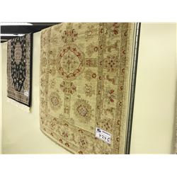 SAND SARUGH ANTIQUE STYLE WOOL CARPET 3.5' X 2.5' GALLERY PRICE $990