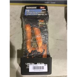 Stinson 12' Ultimate Ratchet Tie-Down Set