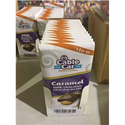 Cable Car Caramel Milk Chocolate Bars (12 x 100g)