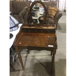 Wooden Table Vanity