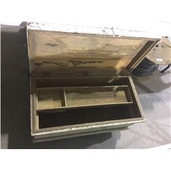 Wooden Chest w/ Wheels