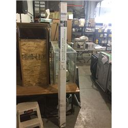 Retractable Screen Sierra 100 Single Door Unit (36.25" W x 78.5 - 80.5" H)