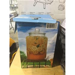 Crystal King Glass Beverage Dispenser 12L
