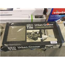 Neo Tile Urban Groove Light Grey (8 Tiles / 16 sq ft)