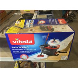 Vileda Easy Wring Spin Mop Bucket System