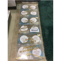 Holiday Sugar Cubes Set Lot of 3