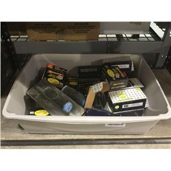 Lot of assorted staples and fasteners