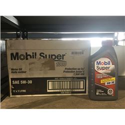 CASE LOT ( 12x1L) Mobile Super 1000 5W-30 oil