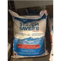 Bag of System Saver 18.1KG water softening pellets