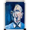 Image 2 : Francis Bacon British Expressionist Acrylic on Paper