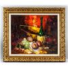 Image 2 : Oil on Canvas Still Life Signed Illegibly