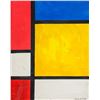 Image 1 : Piet Mondrian Dutch De Stijl Oil on Canvas