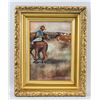 Image 2 : French Impressionist Oil on Paper Signed Degas