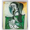 Image 2 : Pablo Picasso Spanish Cubist Oil on Canvas