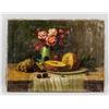 Image 2 : 19th Century Oil on Canvas Still Life Flowers