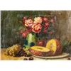 Image 3 : 19th Century Oil on Canvas Still Life Flowers