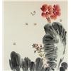 Image 3 : Xiao Lang 1917-2010 Chinese Watercolor Flower Roll